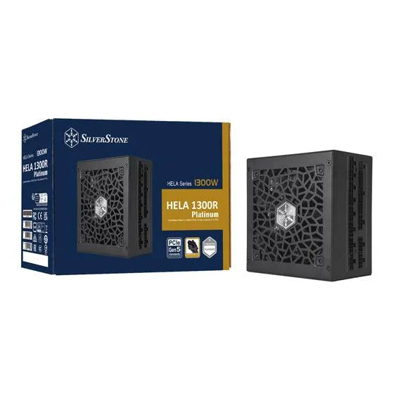 Silverstone HELA 1300R 80 Plus Platinum PCIE 5.0 Full Modular ATX Power Supply - Anigma